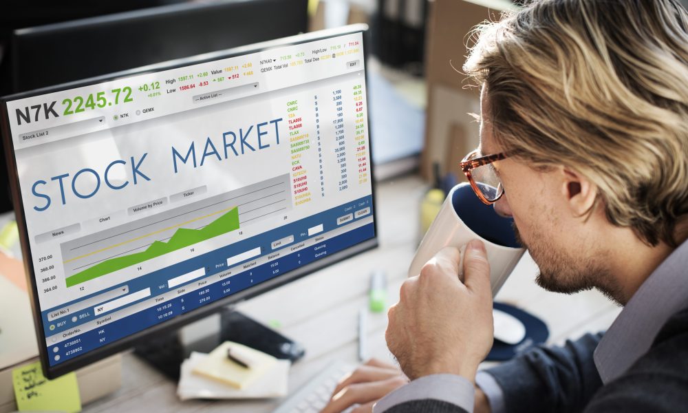 Stock Exchange Trading Forex Finance Graphic Concept